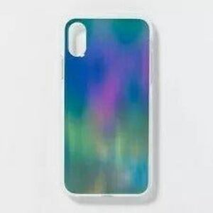 Apple iPhone XS Case Northern Lights Auroa